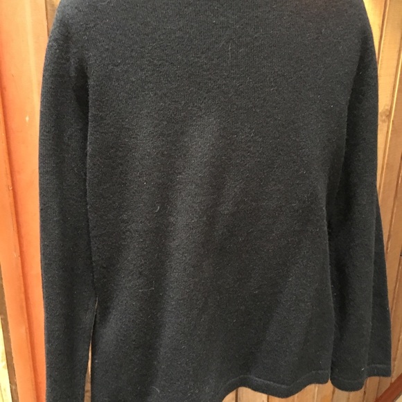 Beautiful embellished black cardigan, Garnet Hill. - Picture 3 of 8